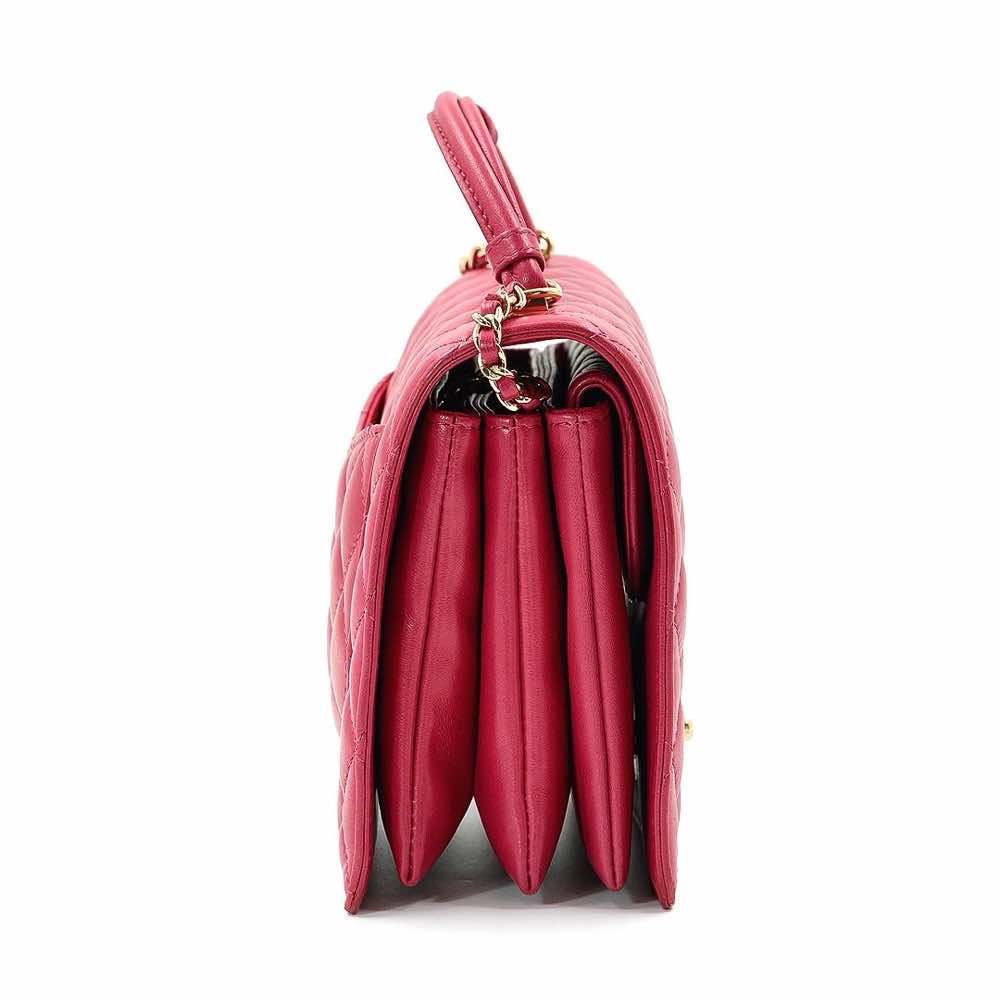 Chanel Flap Bag - Side view