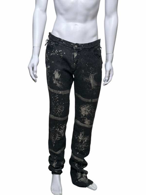 Balenciaga Spry Black Jeans - Back view