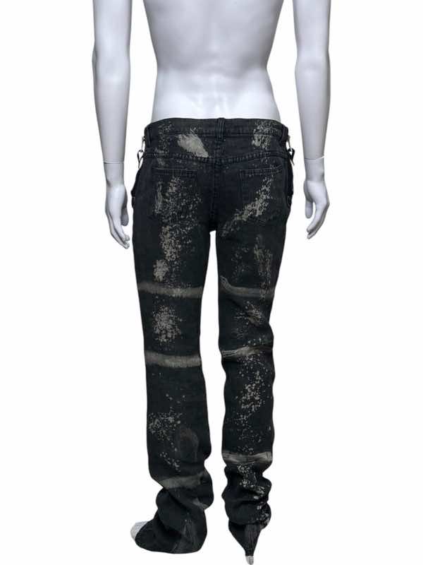 Balenciaga Spry Black Jeans - Side view