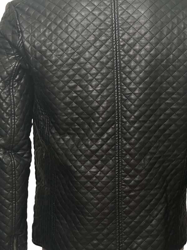 Giorgio Armani Biker Leather Jacket - Detail 1