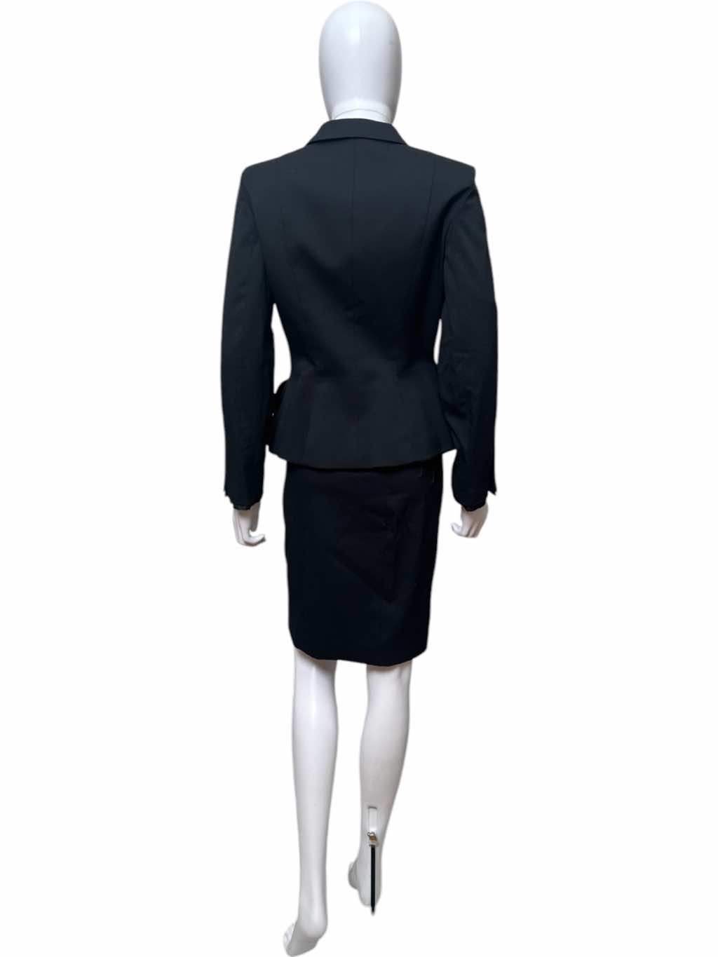 Roberto Cavalli Buttoned Pockets Black Tailleur - Image 6
