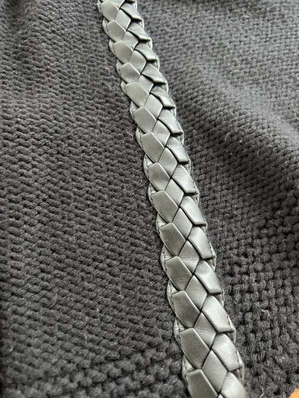 Roberto Cavalli Python Sleeve Wool Black Sweater - Image 10