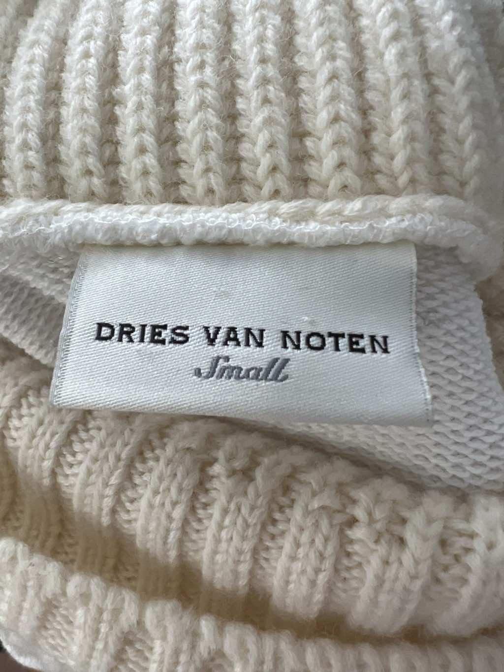 Dries Van Noten Wool Turtleneck Hoodie - Detail 1