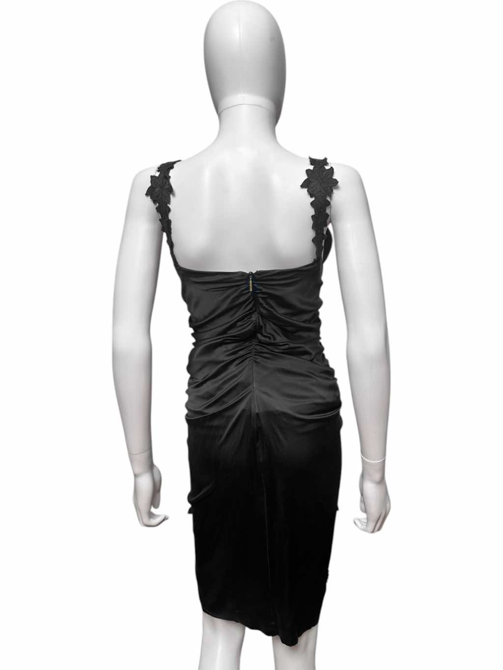 Roberto Cavalli Silk Black Dress - Image 6