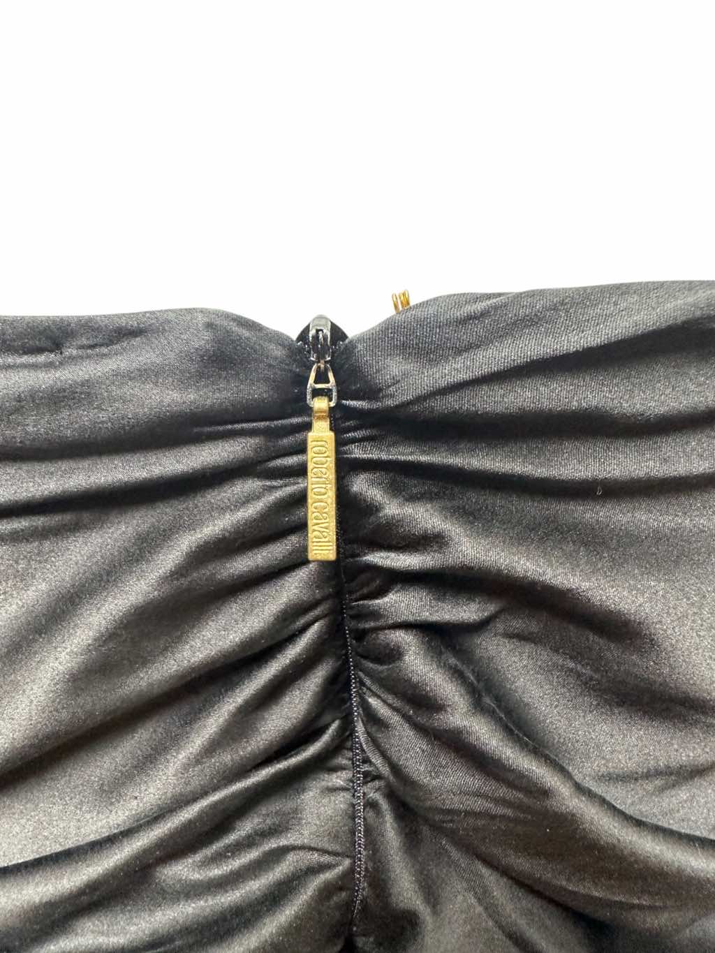 Roberto Cavalli Silk Black Dress - Image 11