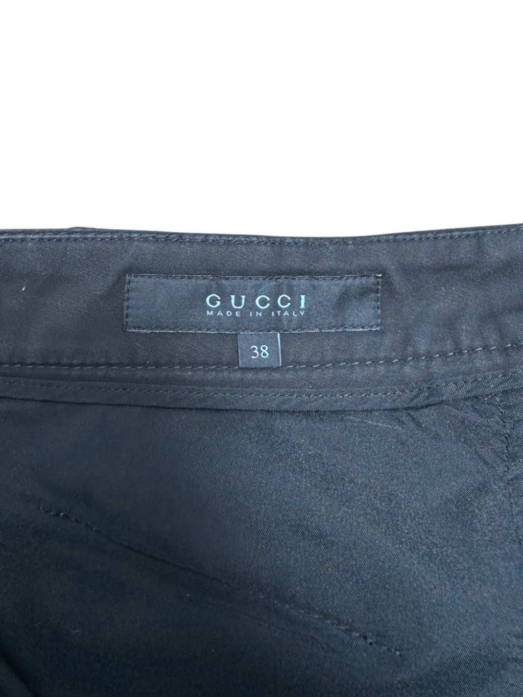 Gucci Layered Button Black Suit - Image 12