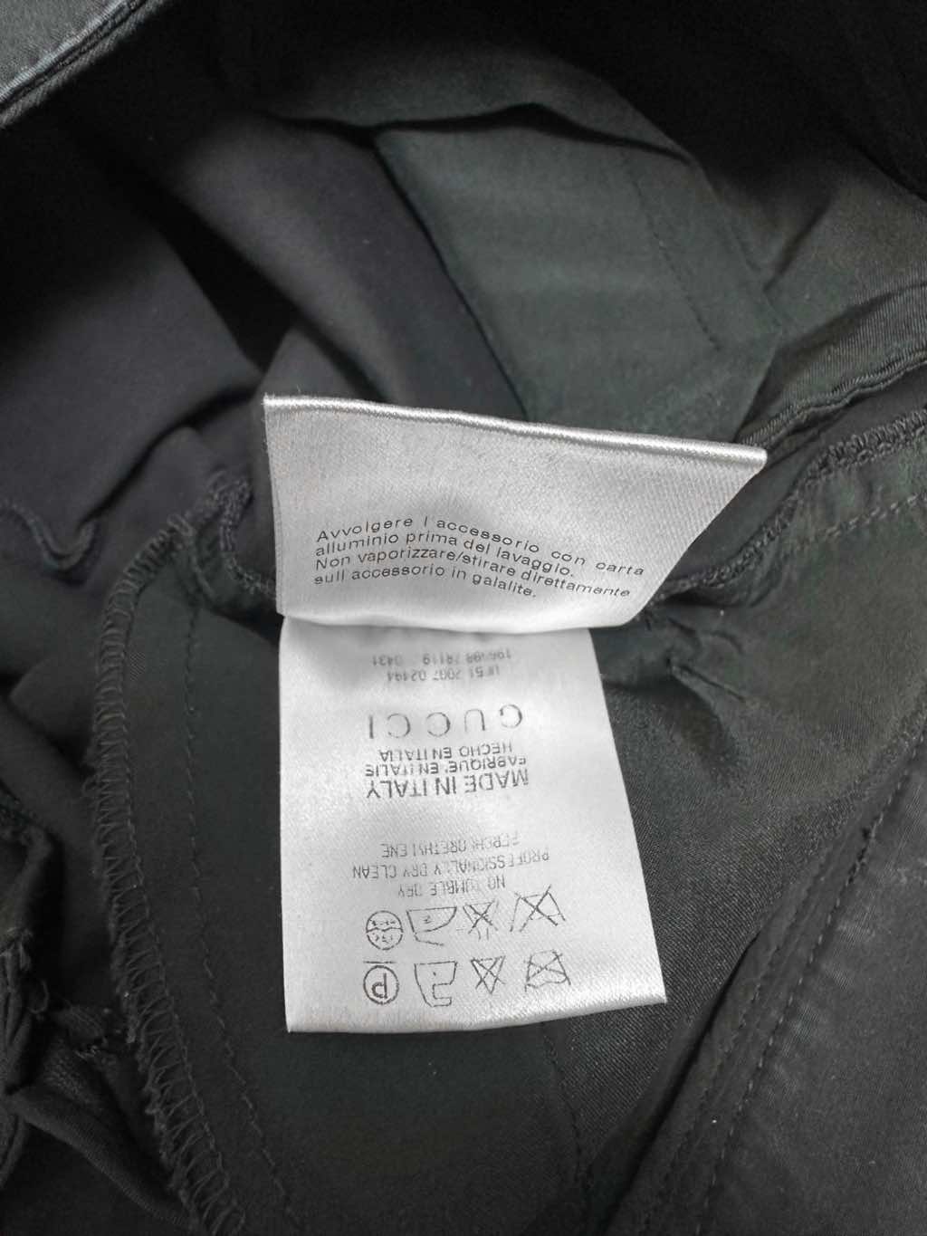 Gucci Layered Button Black Suit - Image 14