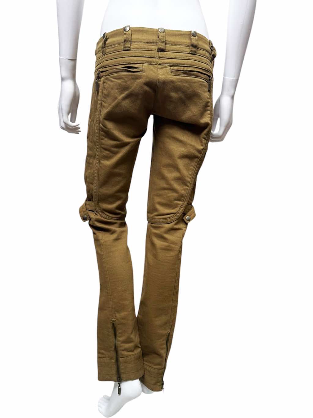 Roberto Cavalli Brown Zipped Pants - 4