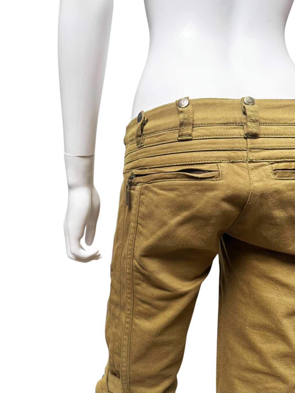 Roberto Cavalli Brown Zipped Pants - Image 10