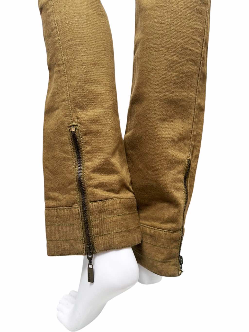 Roberto Cavalli Brown Zipped Pants - Image 11