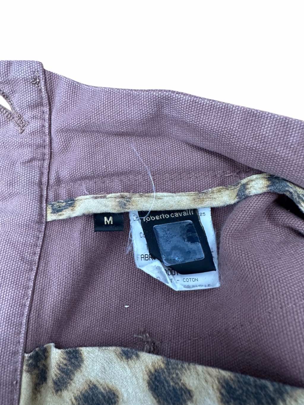 Roberto Cavalli Bondage Burgundy Pants - Image 13