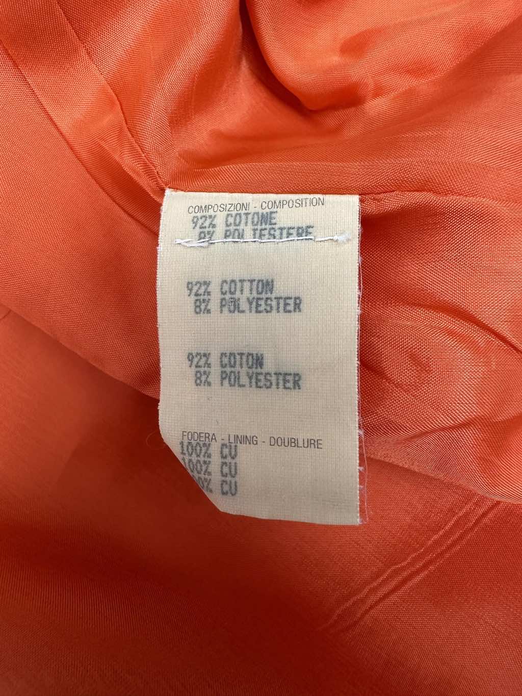 Gianfranco Ferré Orange Letter Pattern Tailleur - Image 13