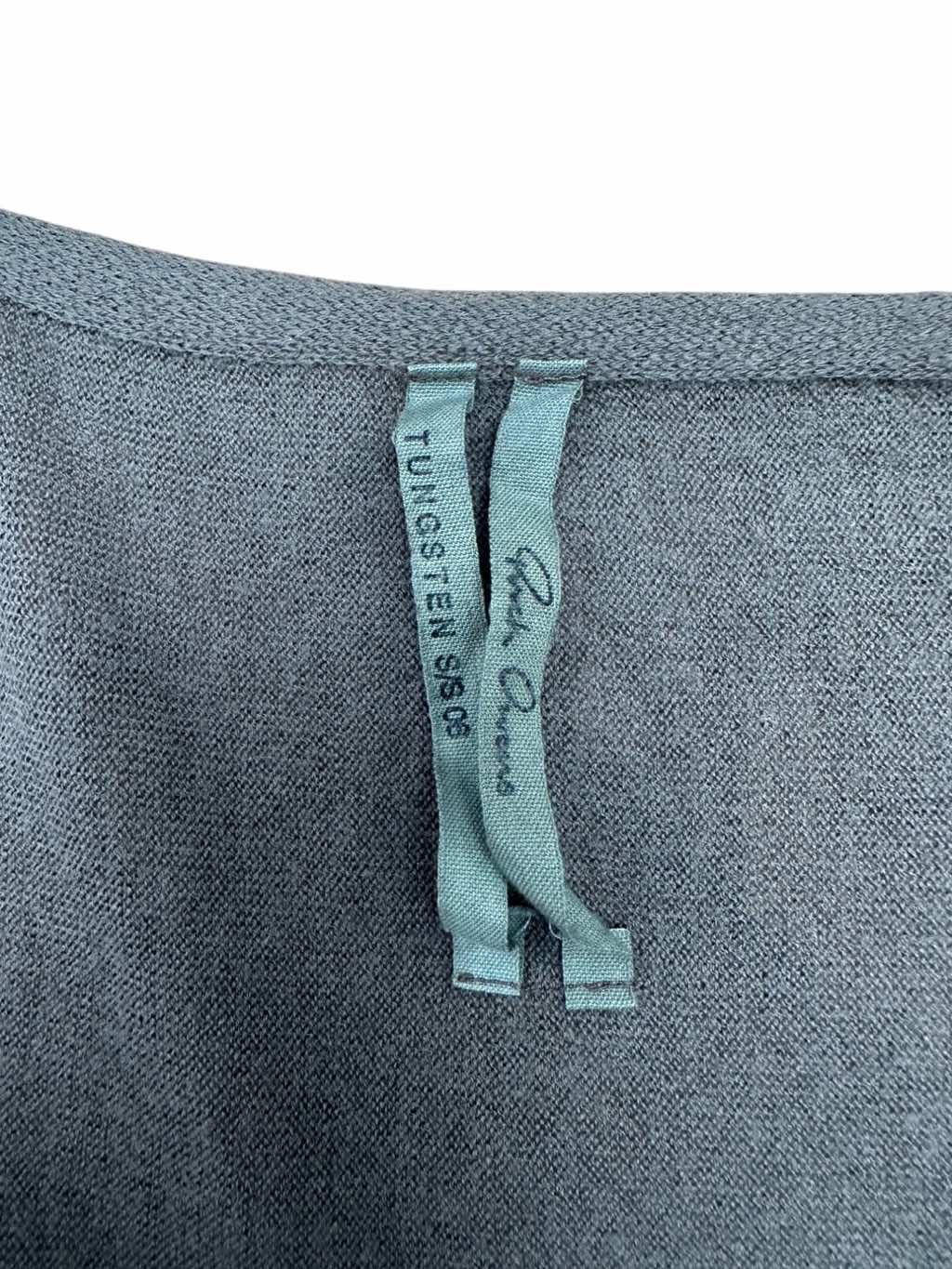 Rick Owens TUNGSTEN Brown Holed Cardigan - Image 11