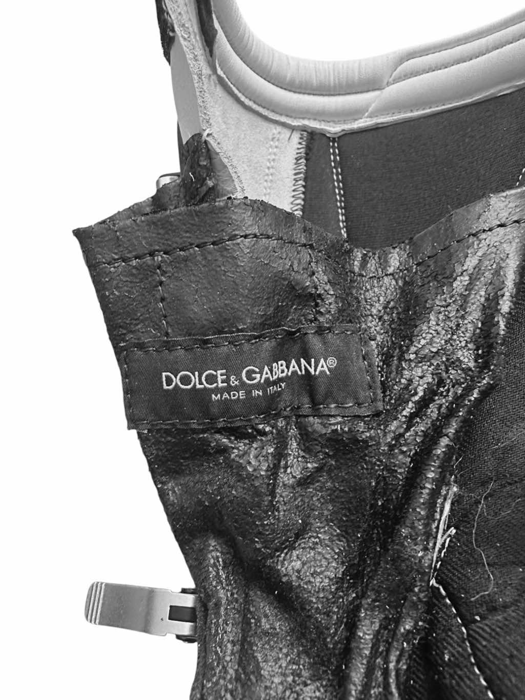 Dolce & Gabbana Moto Cross White Boots - Image 10