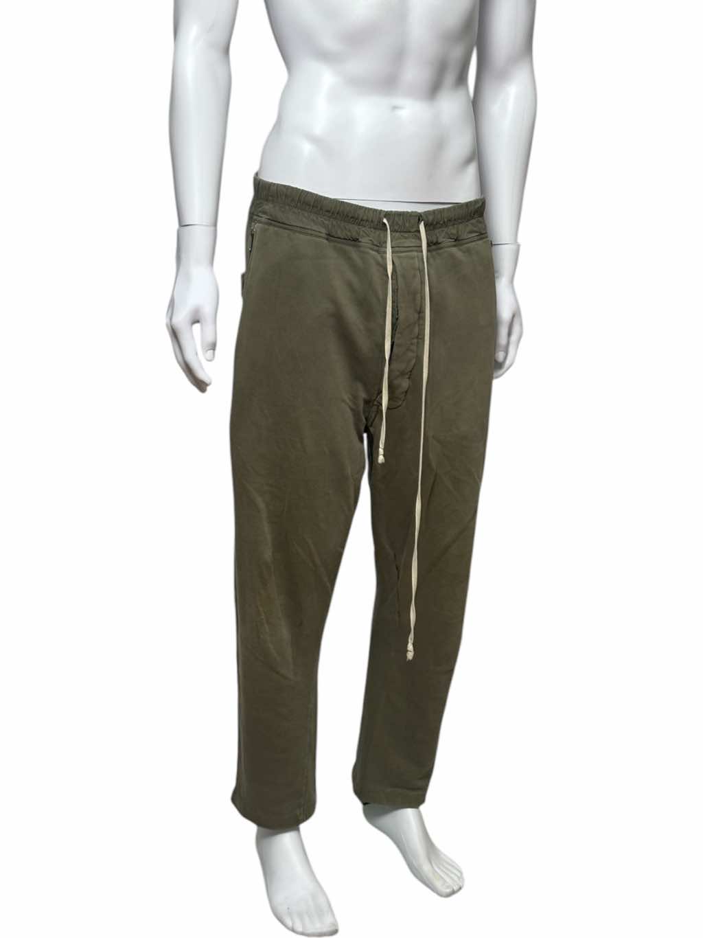 Rick Owens Chacki Sweatpants - Back view