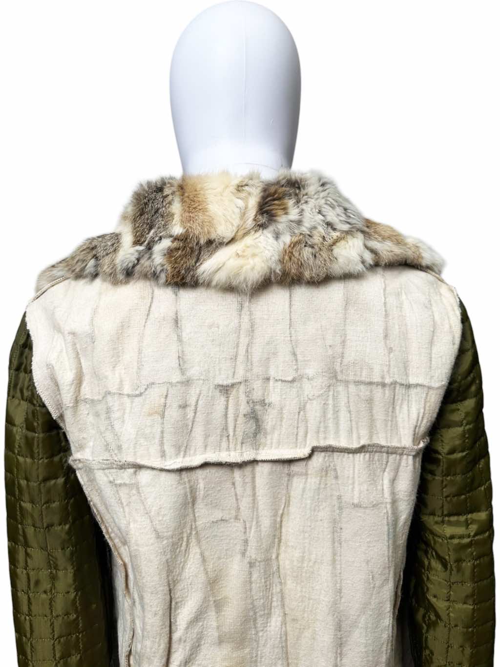 Roberto Cavalli Double Layered Fur Brown Parka - Image 16