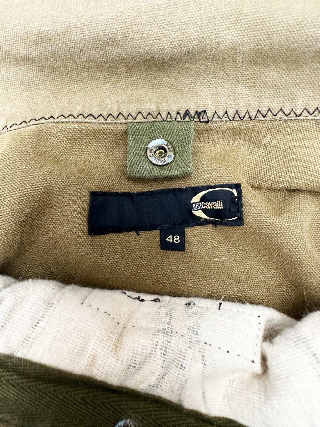 Roberto Cavalli Double Layered Fur Brown Parka - Image 17