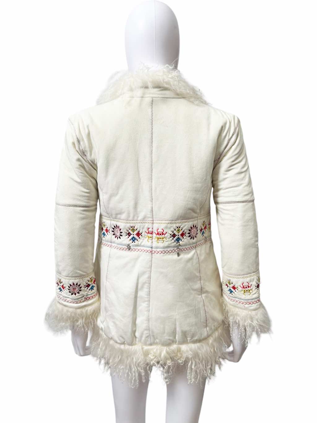 Versace Embroidered Afghan Coat - Image 6