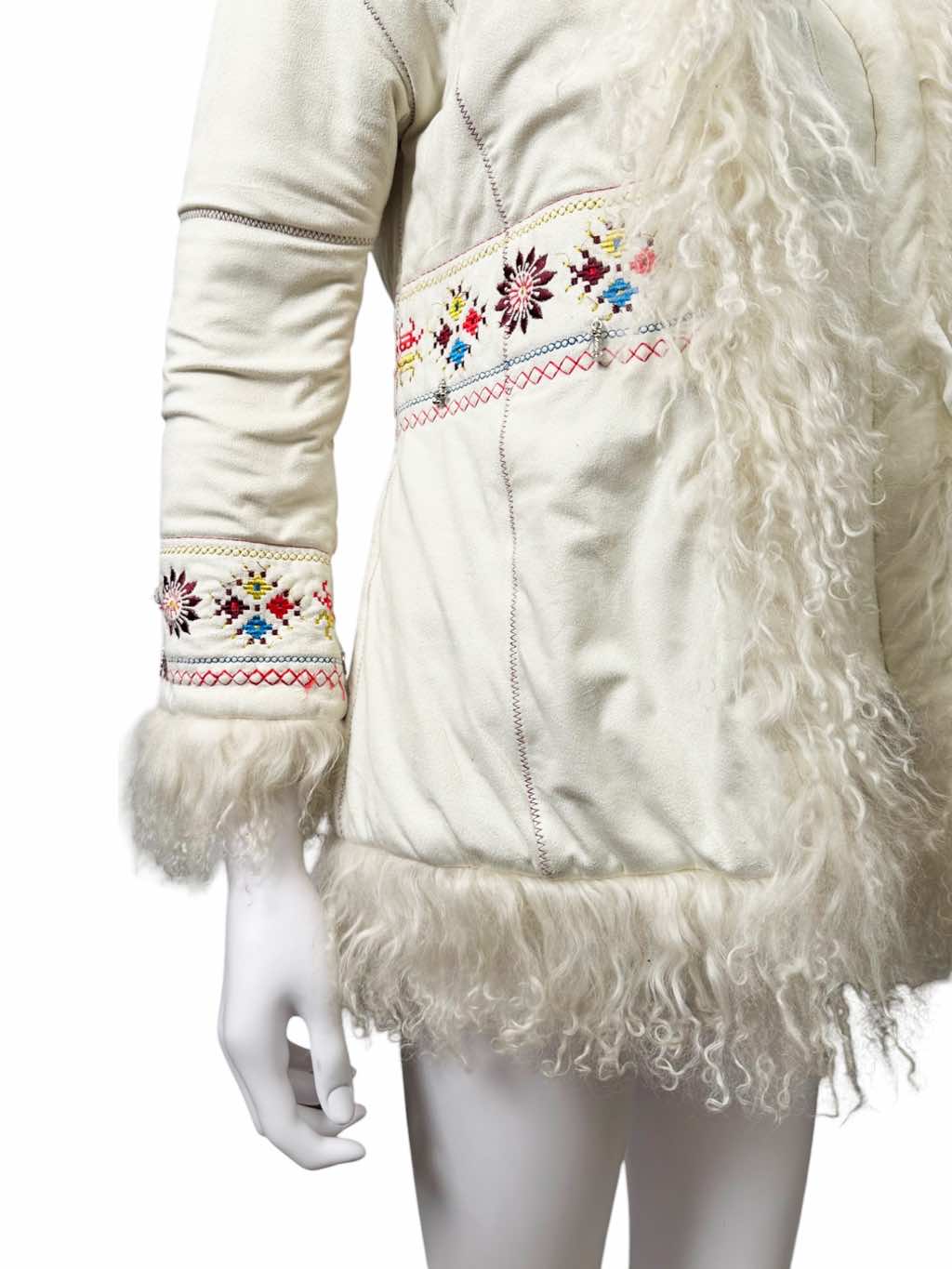 Versace Embroidered Afghan Coat - Image 12