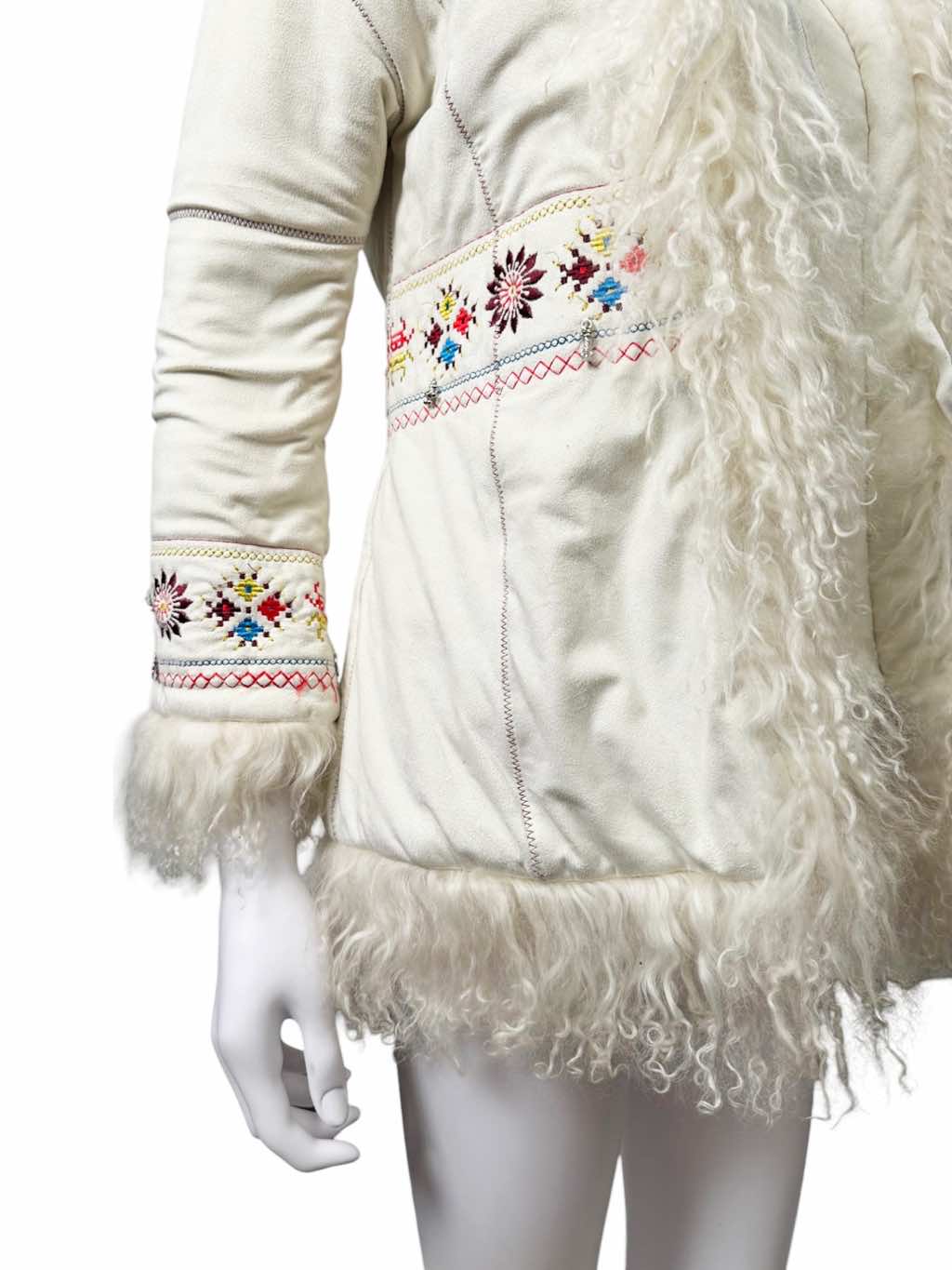 Versace Embroidered Afghan Coat - Image 13