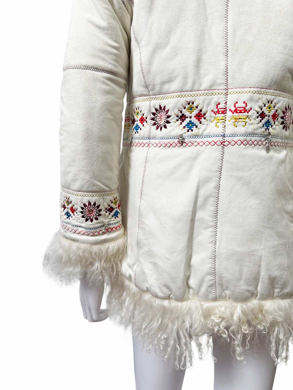 Versace Embroidered Afghan Coat - Image 15