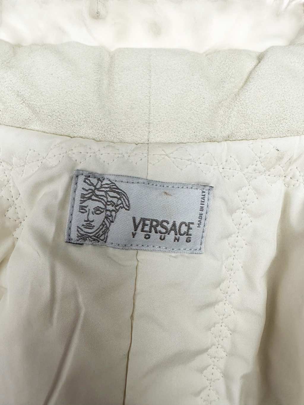 Versace Embroidered Afghan Coat - Image 19