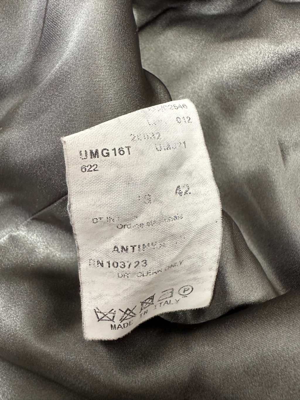 Giorgio Armani Brown Flowers Button Up Jacket - Image 11