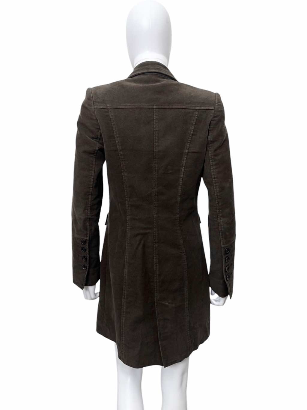 Alexander Mcqueen Brown Coat - Image 6