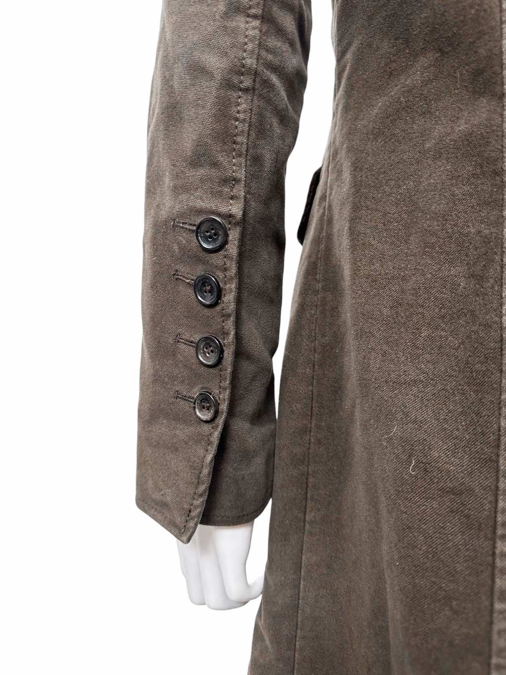 Alexander Mcqueen Brown Coat - Image 10