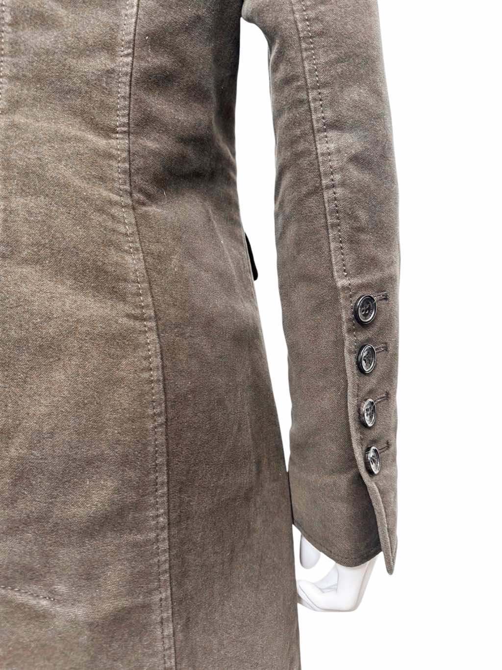 Alexander Mcqueen Brown Coat - Image 11