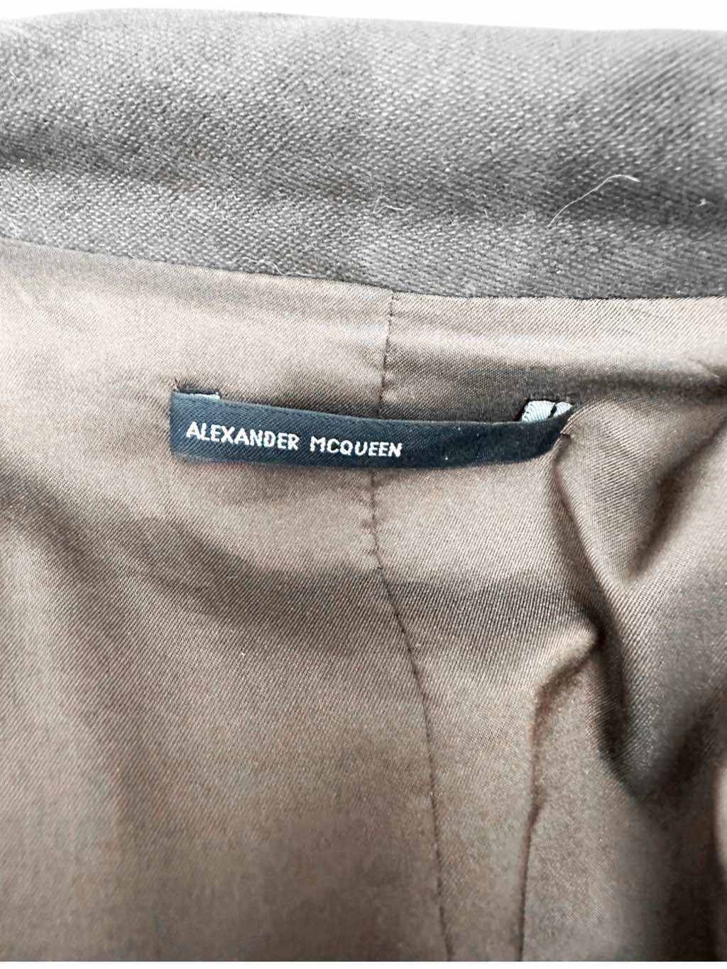 Alexander Mcqueen Brown Coat - Image 12