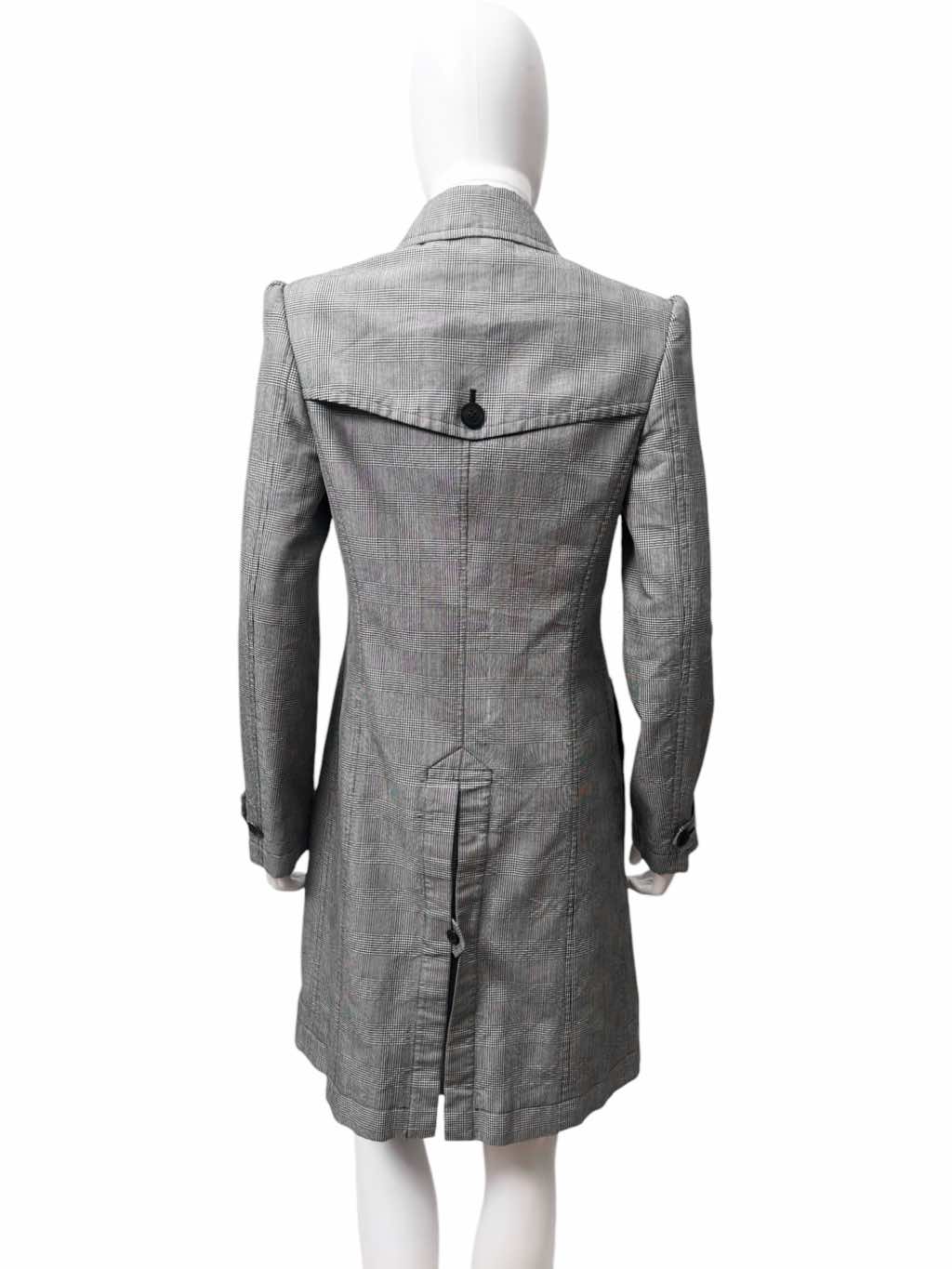 Junya Watanabe Double Breasted Grey Coat - Image 6