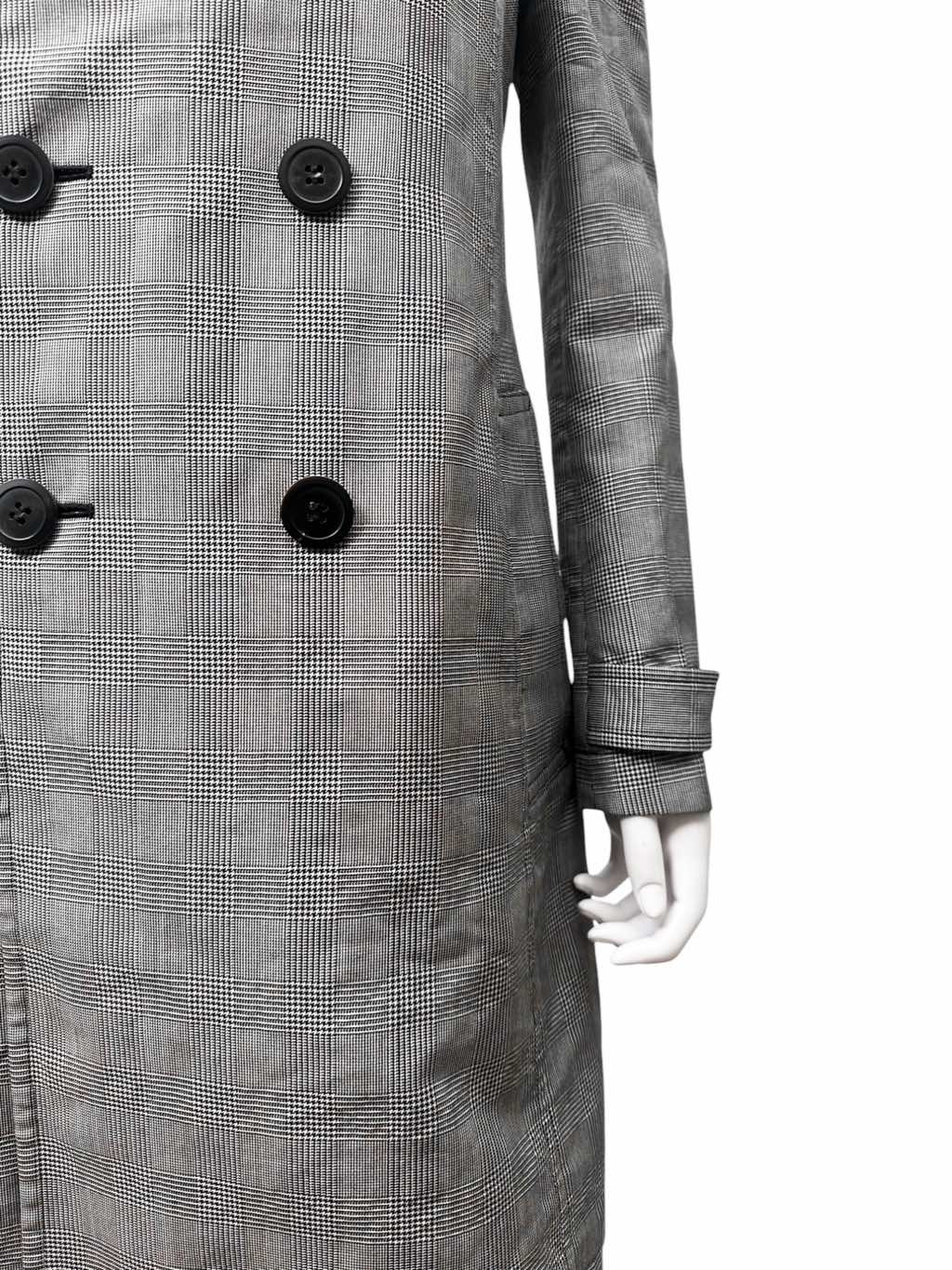 Junya Watanabe Double Breasted Grey Coat - Detail 1