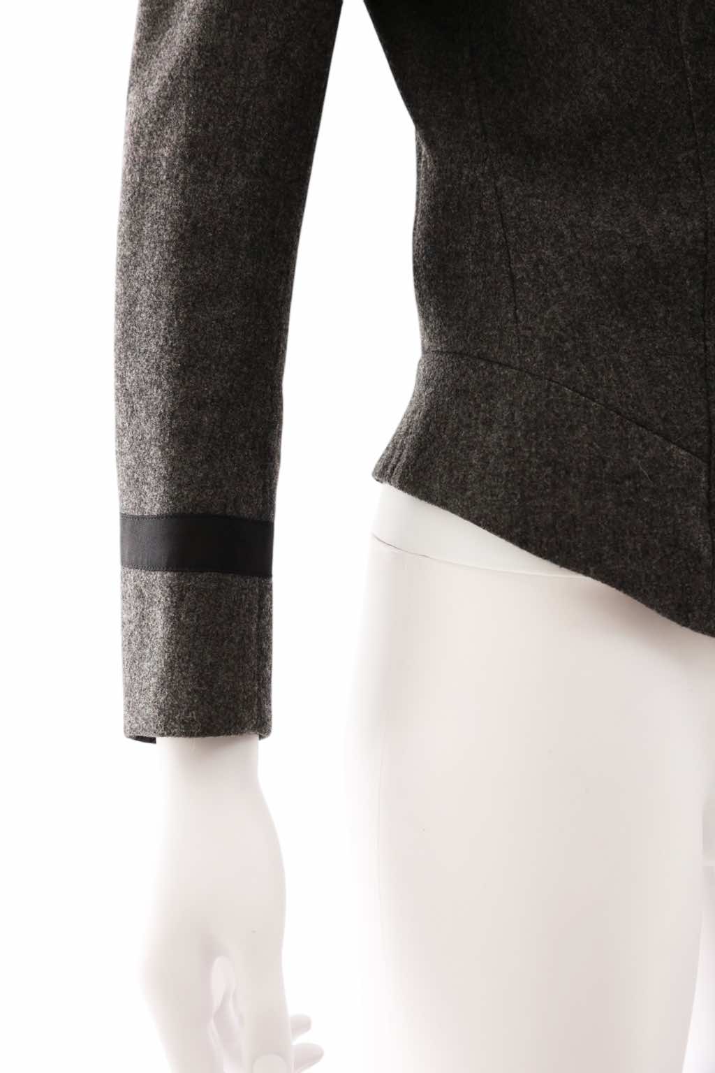 Balenciaga Napoleon Grey Jacket - Side view