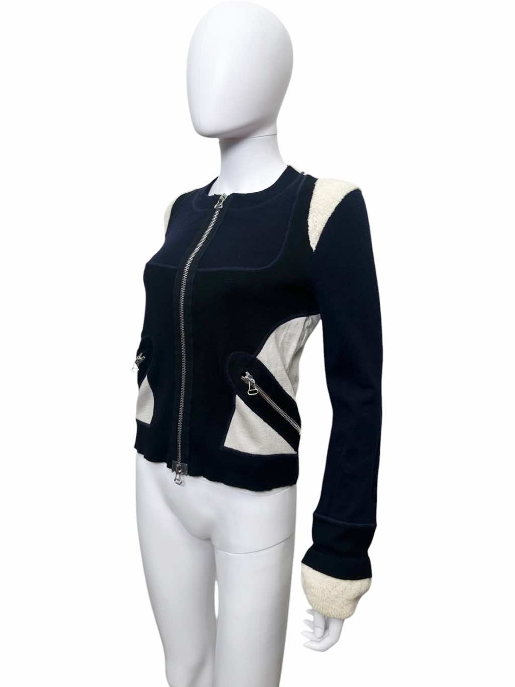 Gianfranco Ferré Wool Zipped Sweater - Back view