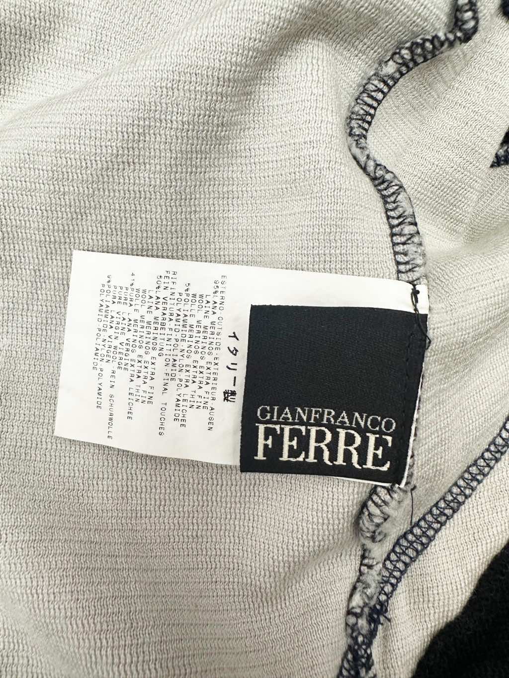 Gianfranco Ferré Wool Zipped Sweater - Image 12