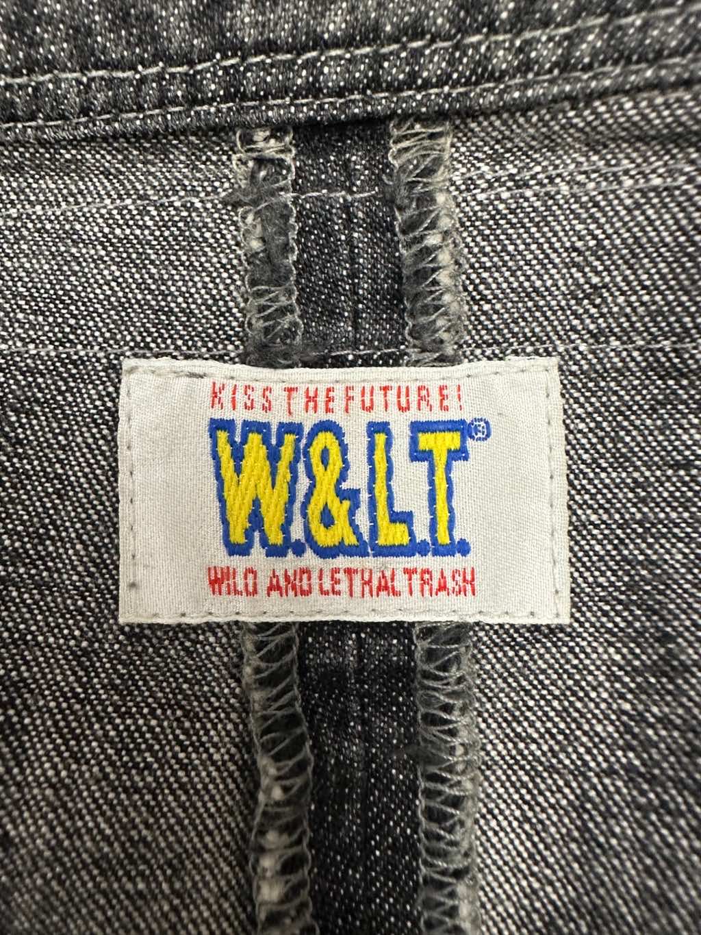 Walter Van Beirendonck Embroidered Grey Gilet - Side view