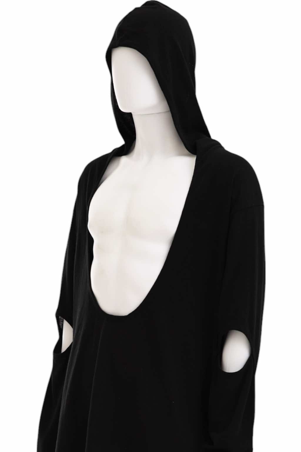 Givenchy Boat Neck Black Hoodie - 4