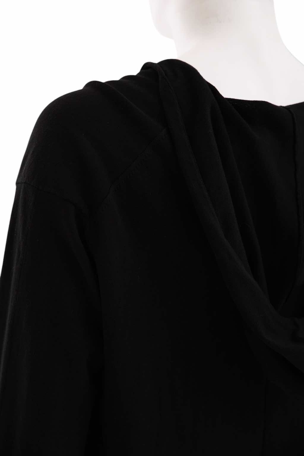 Givenchy Boat Neck Black Hoodie - Image 11