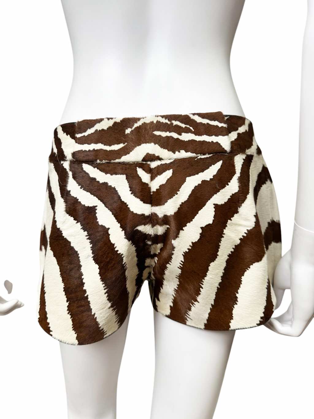 Gucci PonyHair Zebra Print Shorts - Detail 2