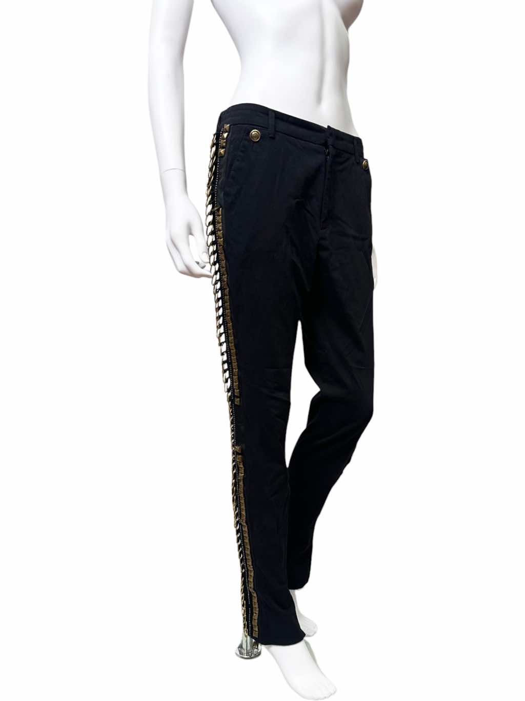 Gucci Studded Embellished Black Pants - Image 6