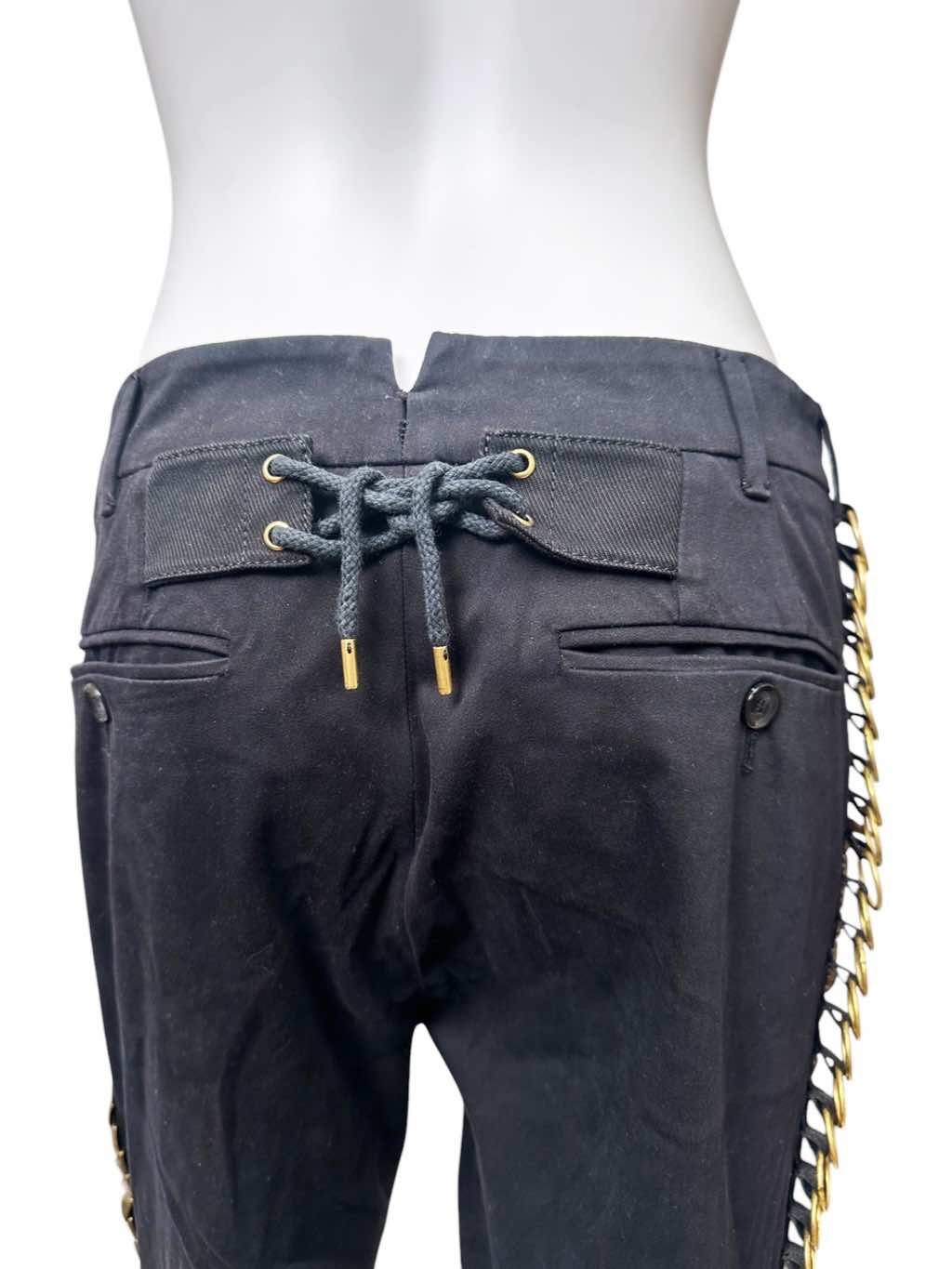 Gucci Studded Embellished Black Pants - Image 12