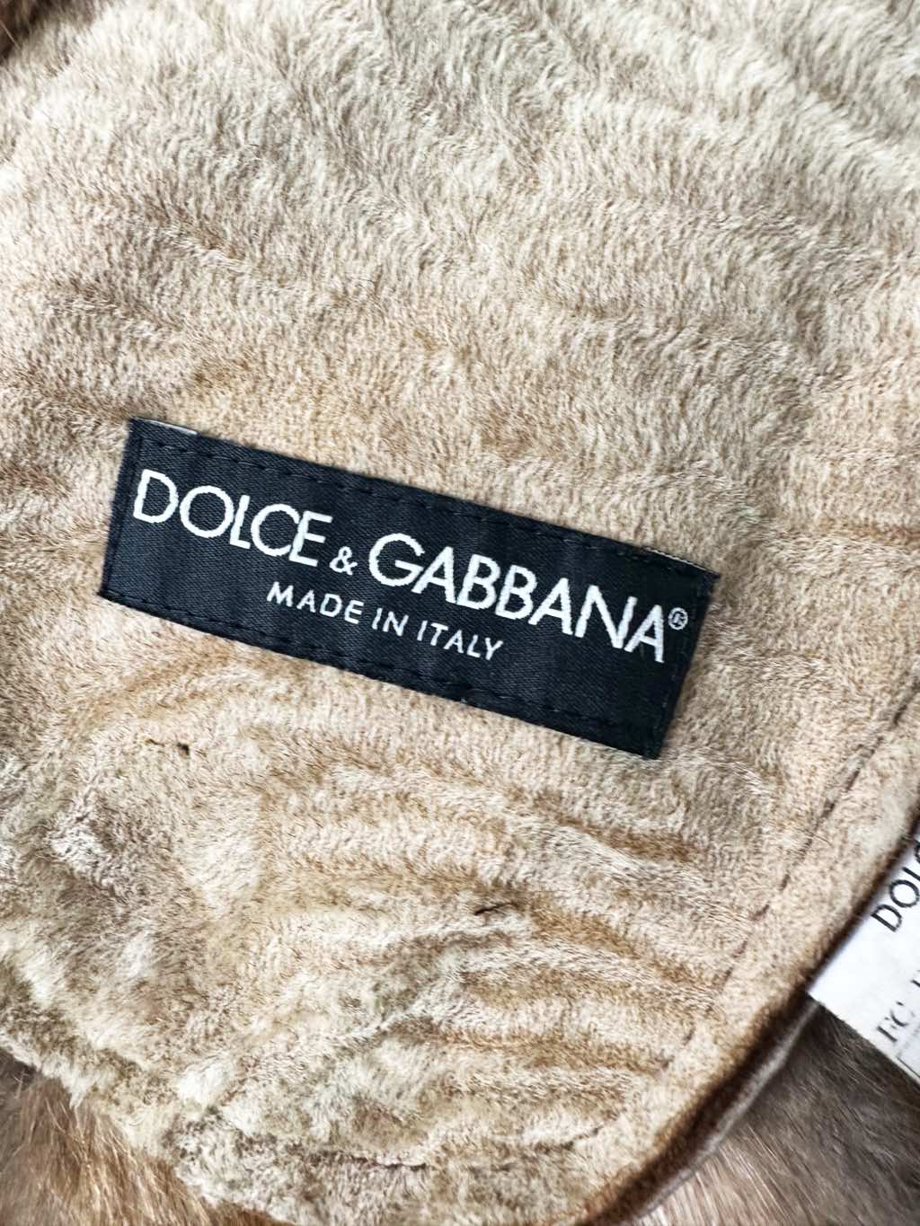 Dolce & Gabbana Brown Lambskin Fur Coat - Image 17