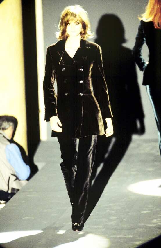 Gucci Brown Wool Coat - Back view