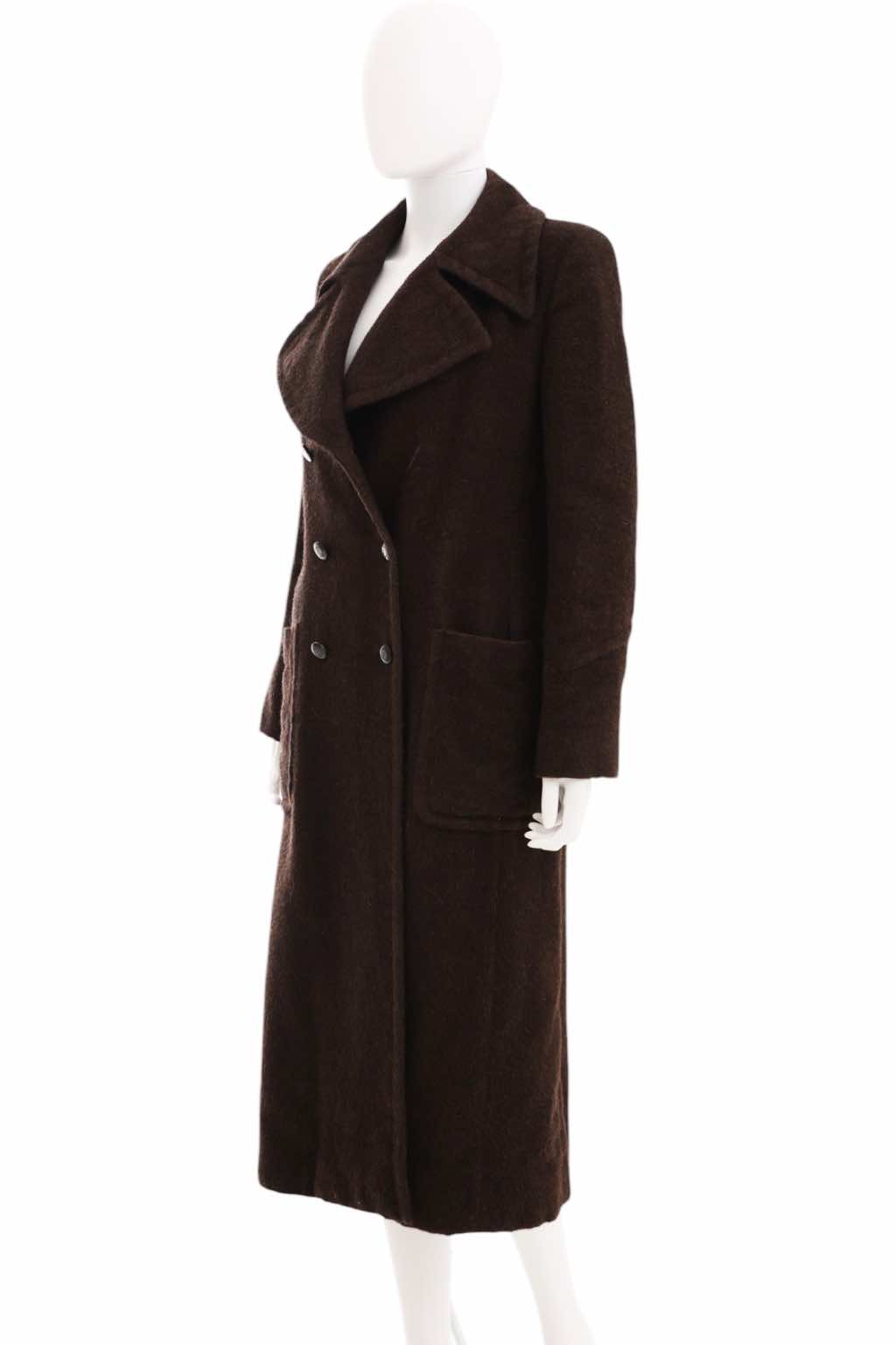 Gucci Brown Wool Coat - Image 6