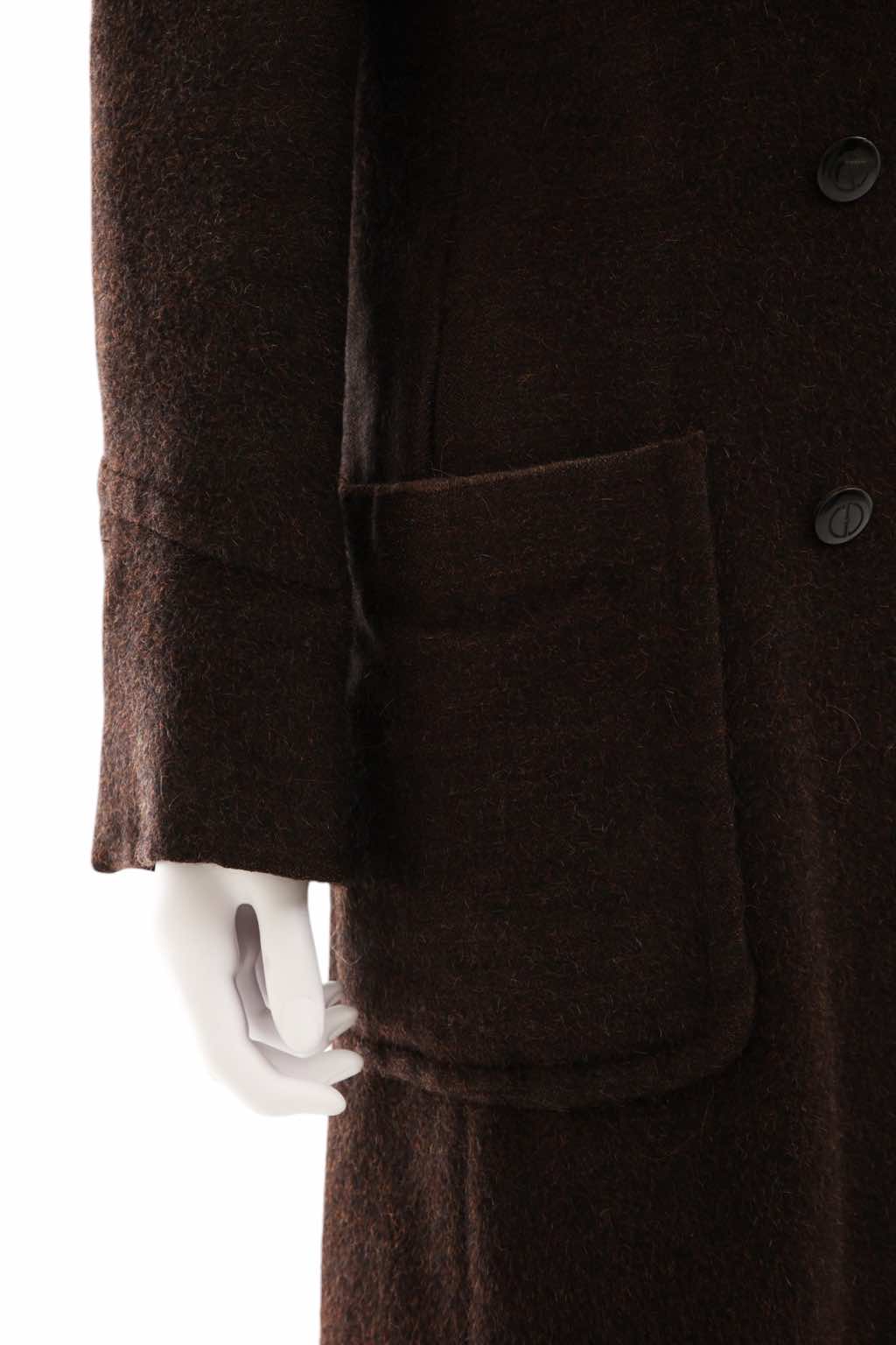 Gucci Brown Wool Coat - Detail 2