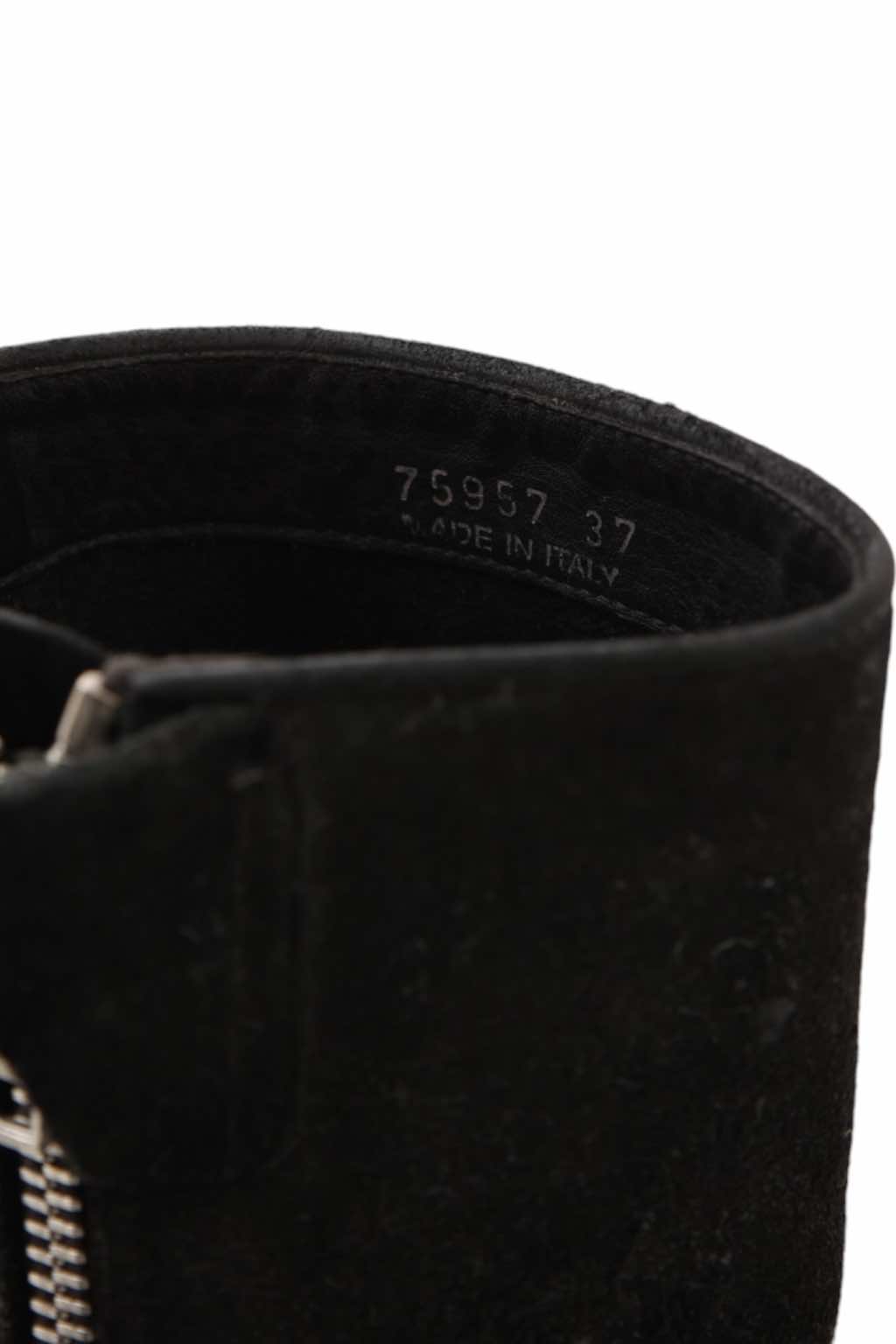 Rick Owens LIMO Black Creeper Boots - Side view