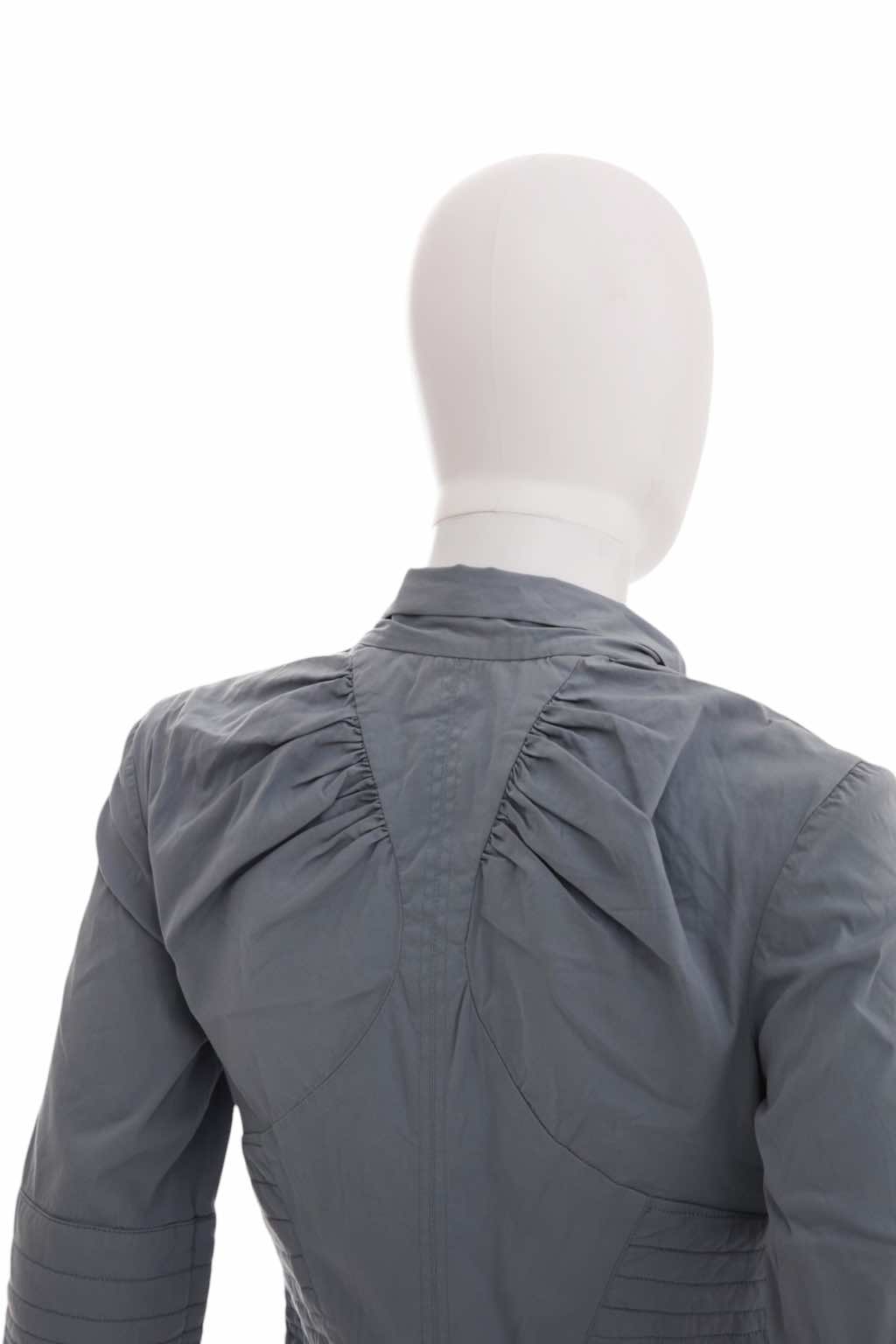 Gucci Grey Laced Fringe Top - Side view