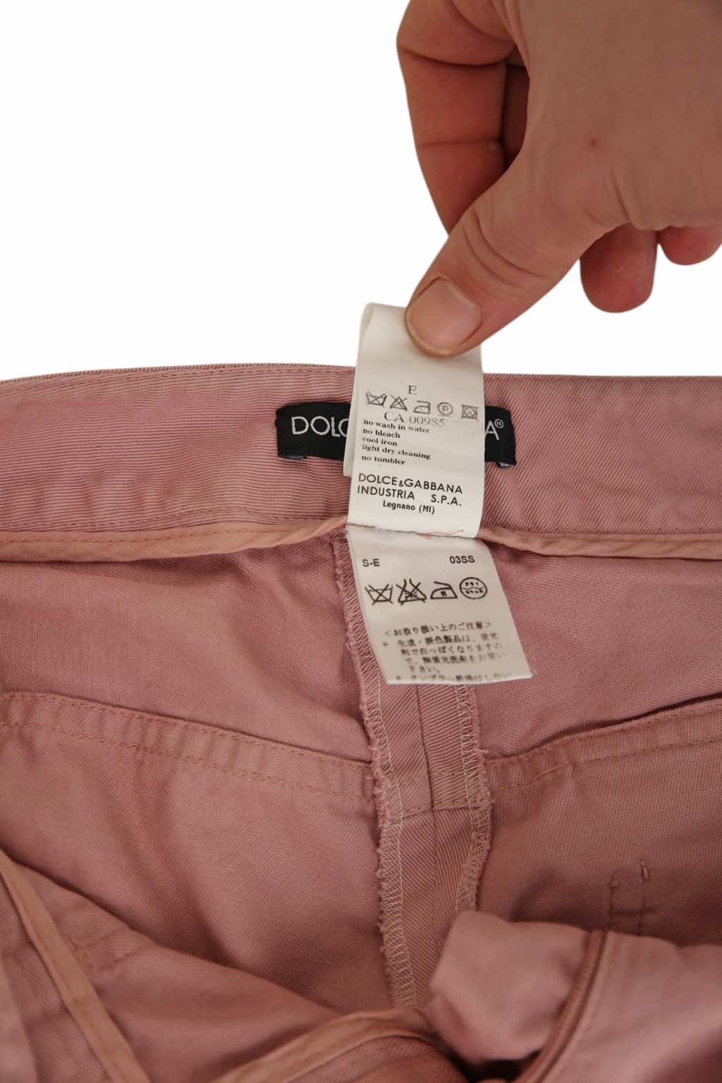 Dolce & Gabbana SEX Bondage Belted Pink Pants - Image 13