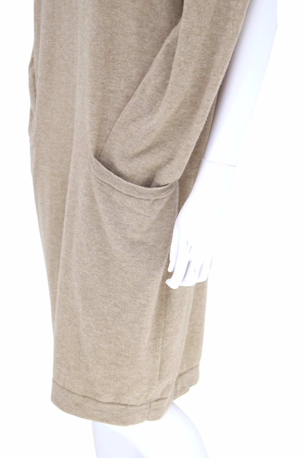 Maison Martin Margiela Wool Turtkenecked Brown Dress - Image 11